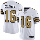 Nike Men & Women & Youth Saints 16 Brandon Coleman White Color Rush Limited Jersey,baseball caps,new era cap wholesale,wholesale hats